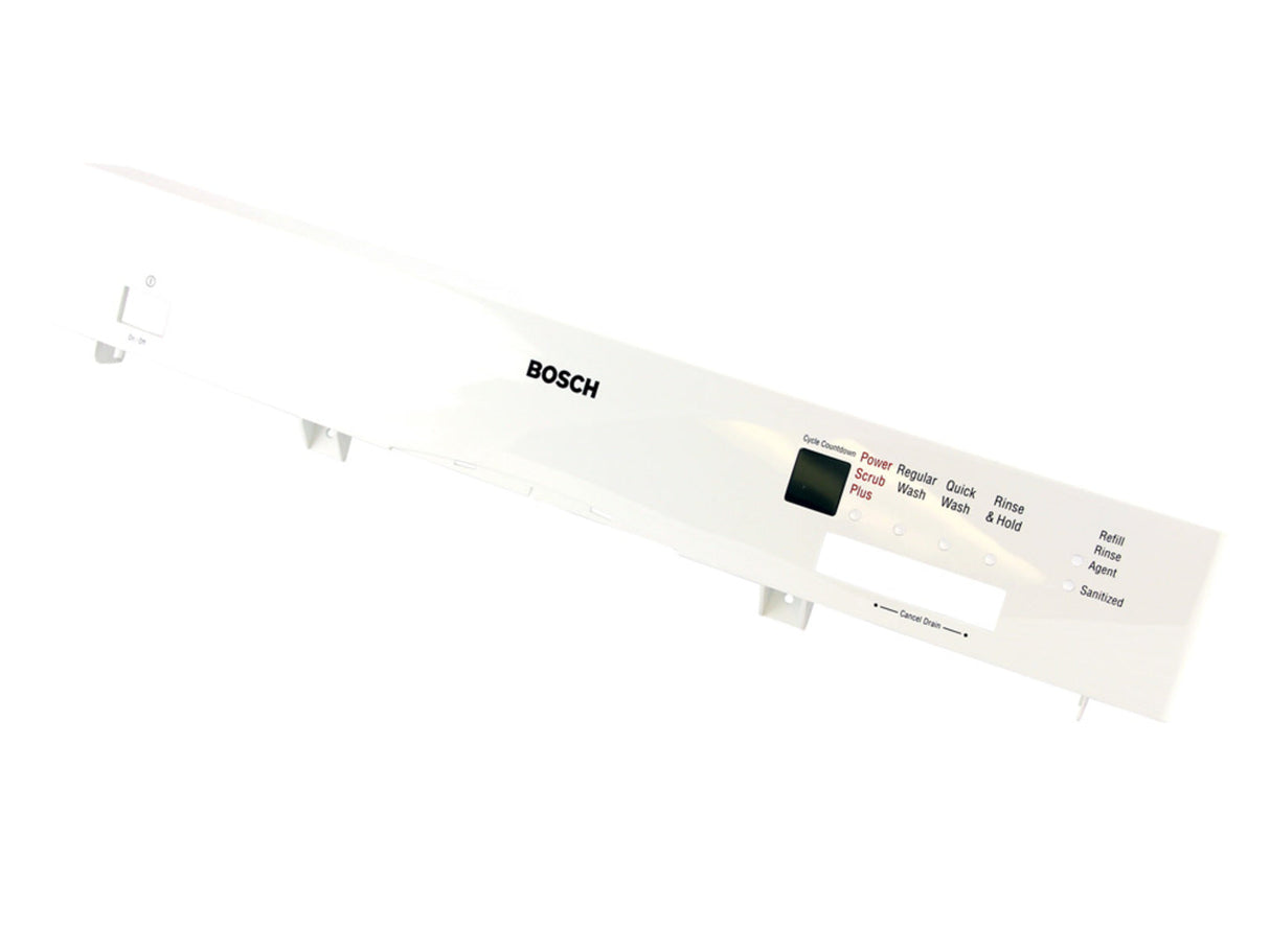 Bosch Dishwasher Facia Panel Part 00475224
