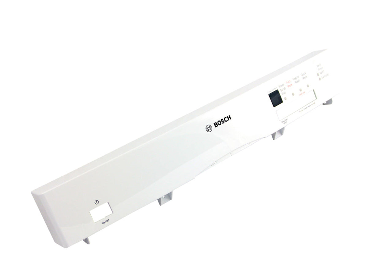 Bosch 00478807 Dishwasher Control Panel Facia Part -White