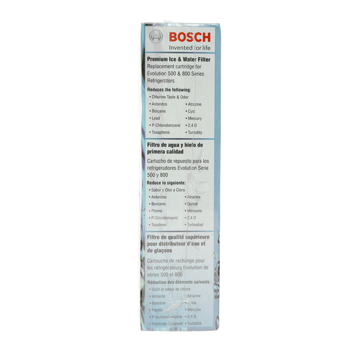 Bosch 00640565 Premium Ice & Water Fridge Filter