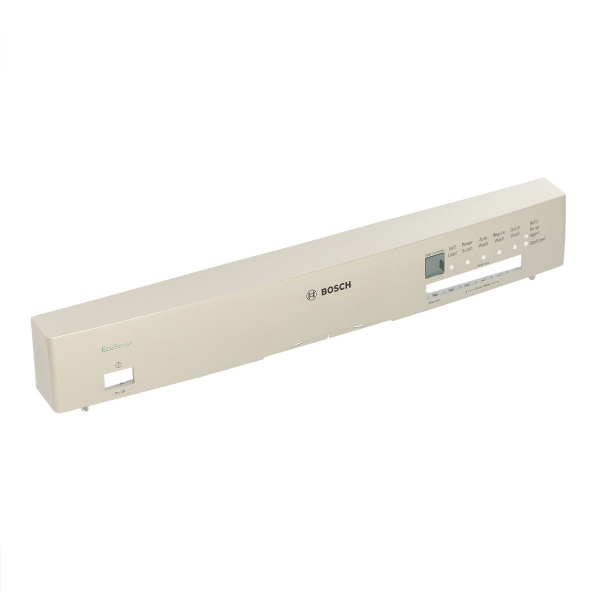 Bosch 00683958 Stainless Steel Dishwasher Facia Panel -Silver