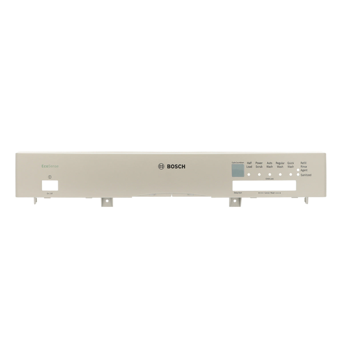 Bosch 00683958 Stainless Steel Dishwasher Facia Panel -Silver