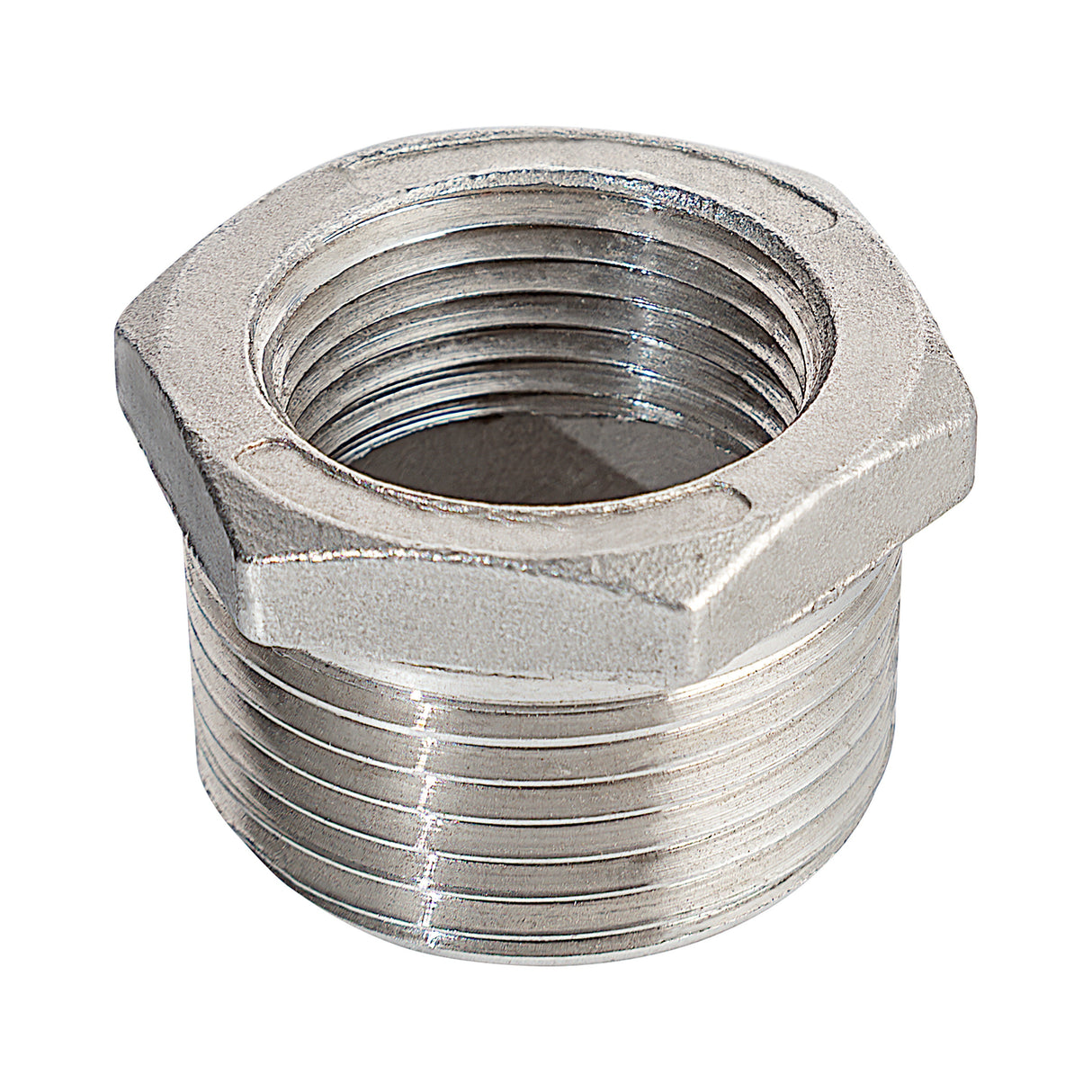 Reducing Hex Bushing NPT #150 - Stainless Steel 316
