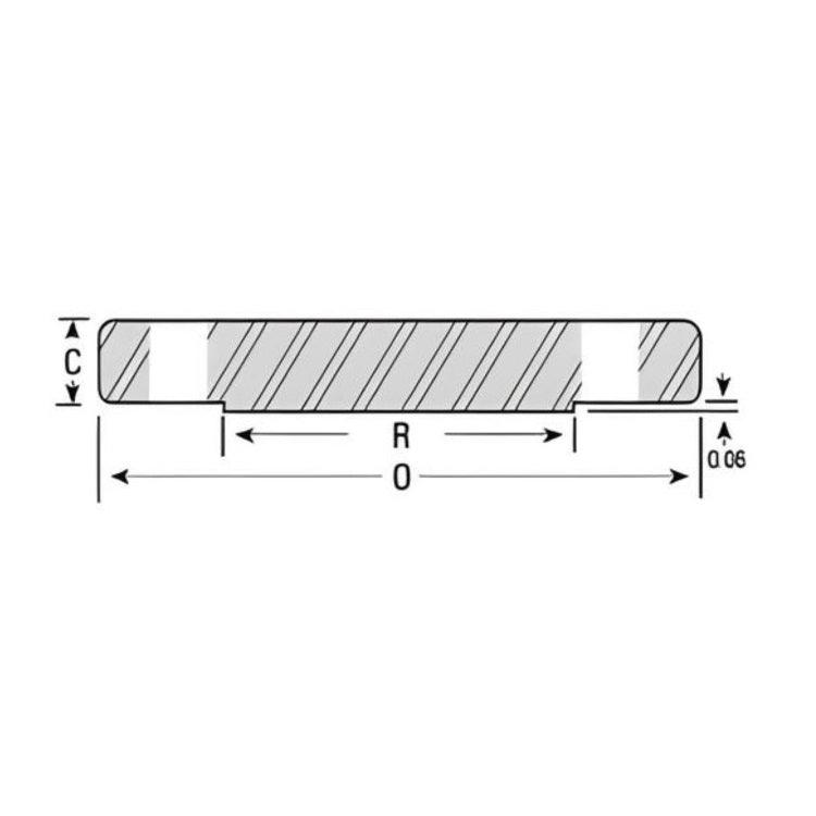 Blind Flange Class #150 - Stainless Steel 316