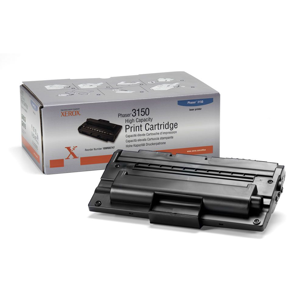 Xerox Phaser 3150 High-Capacity Black Toner Cartridge