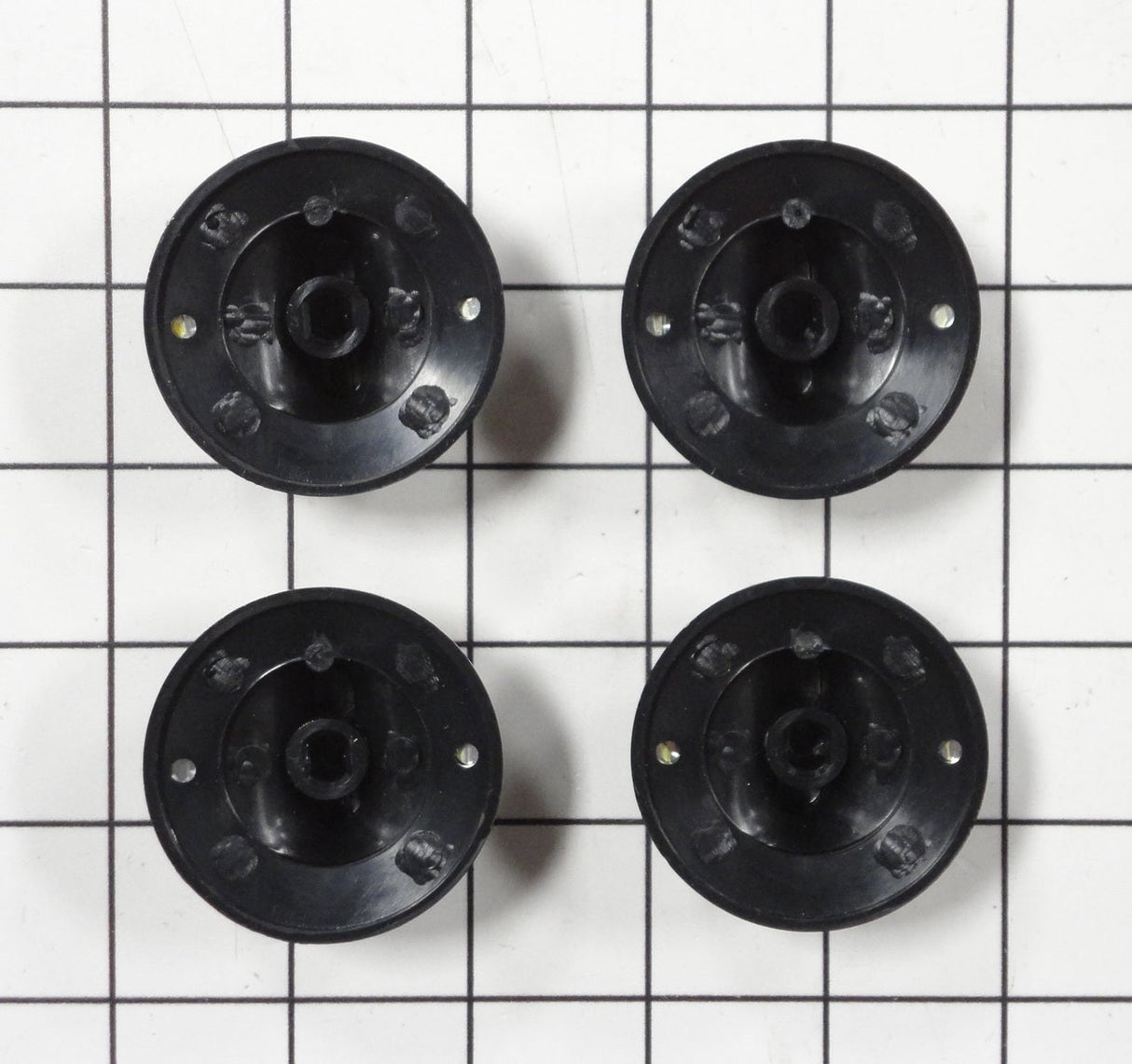 Whirlpool 12200035 Cooktop Burner Knob Kit, 4 Set