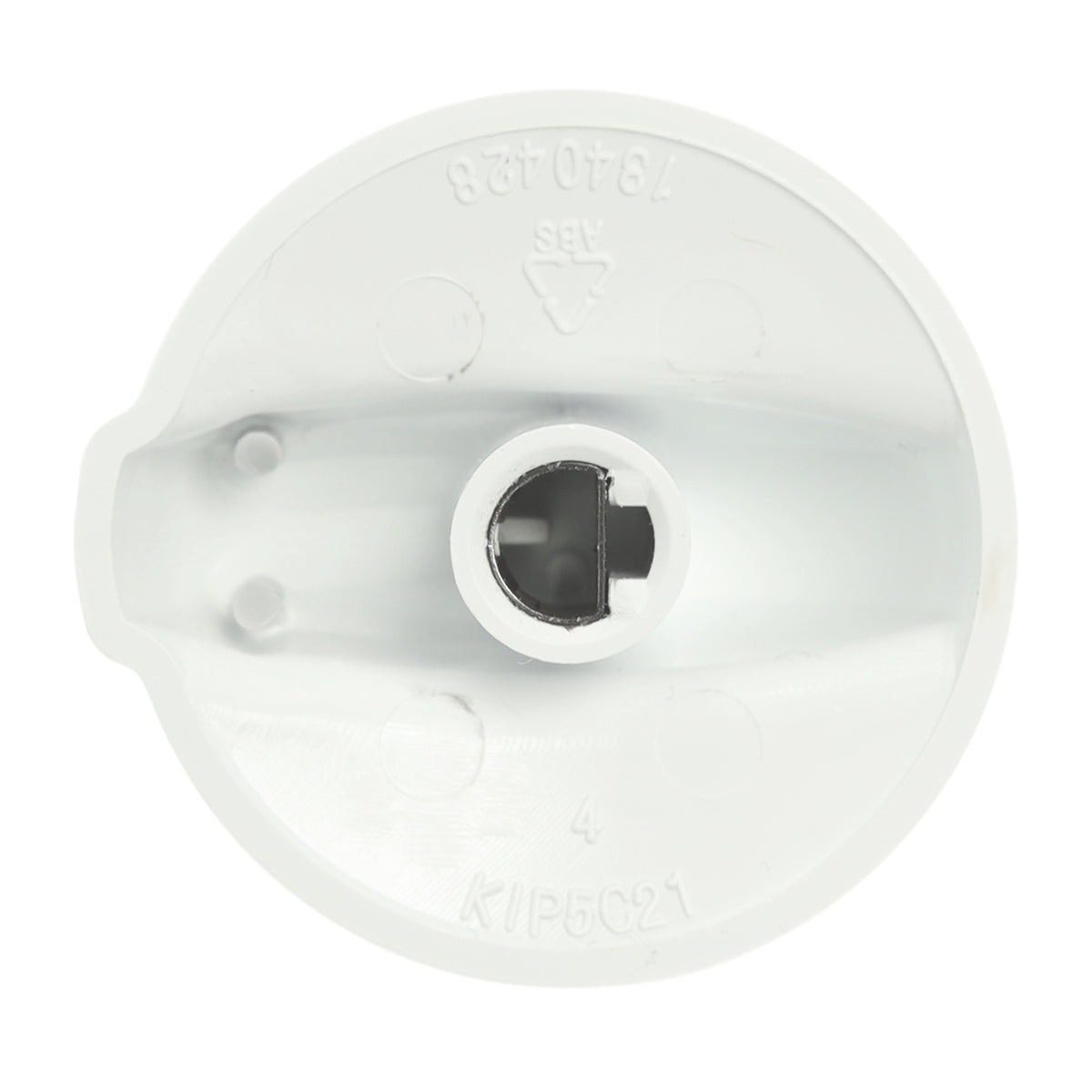 134042800 White Rotary Selector Knob for Frigidaire Dryer