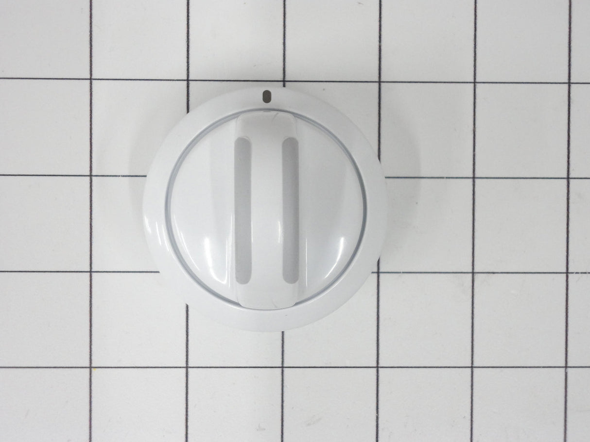 134043000 White/Grey Timer Knob for Frigidaire Dryer