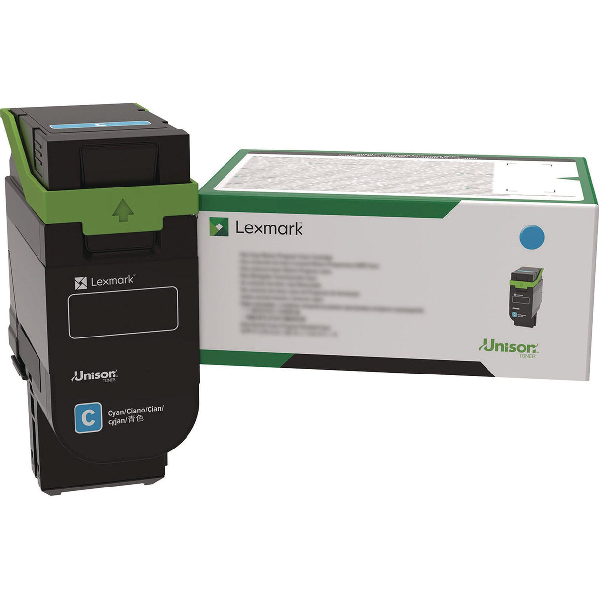 Lexmark 75M1XC0 Cyan Return Program Toner Cartridge