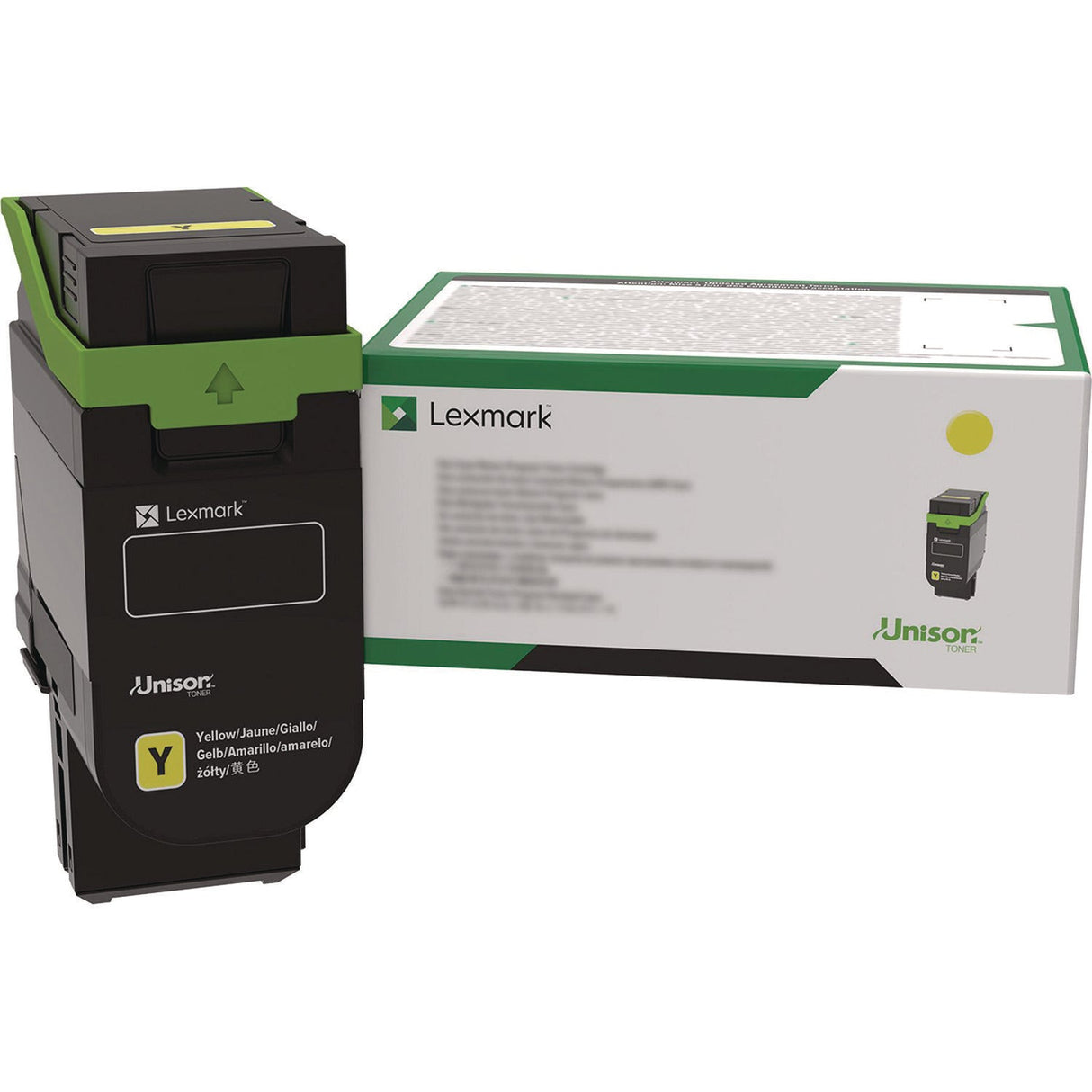 Lexmark 75M1XY0 Yellow Return Program Toner Cartridge