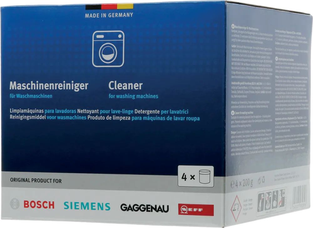 Bosch 00311928 Pack of 4 Washer Cleaners