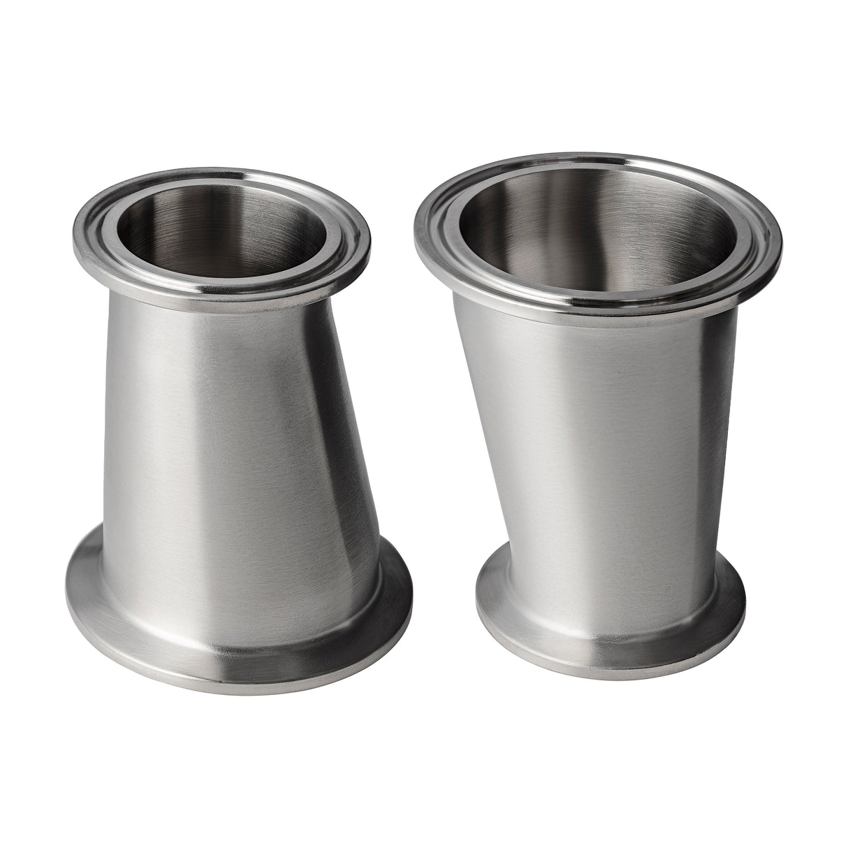 1-1/2" x 1" Tri-Clamp Eccentric Reducer - Stainless Steel 316