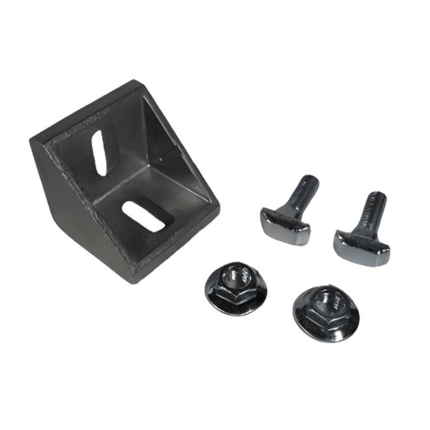 2 Hole Inside Corner Bracket | 45 Series Aluminum T-Slot