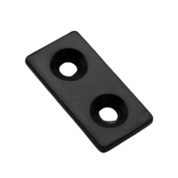 2 Hole Steel Joining Plate | 20 Series Aluminum Extrusion