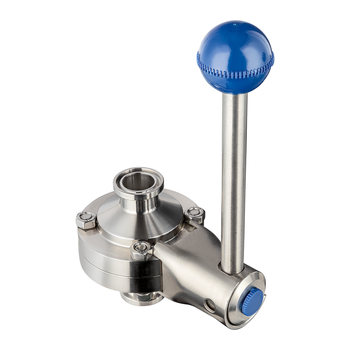 Tri-Clamp Butterfly Type Ball Valve - SS 316