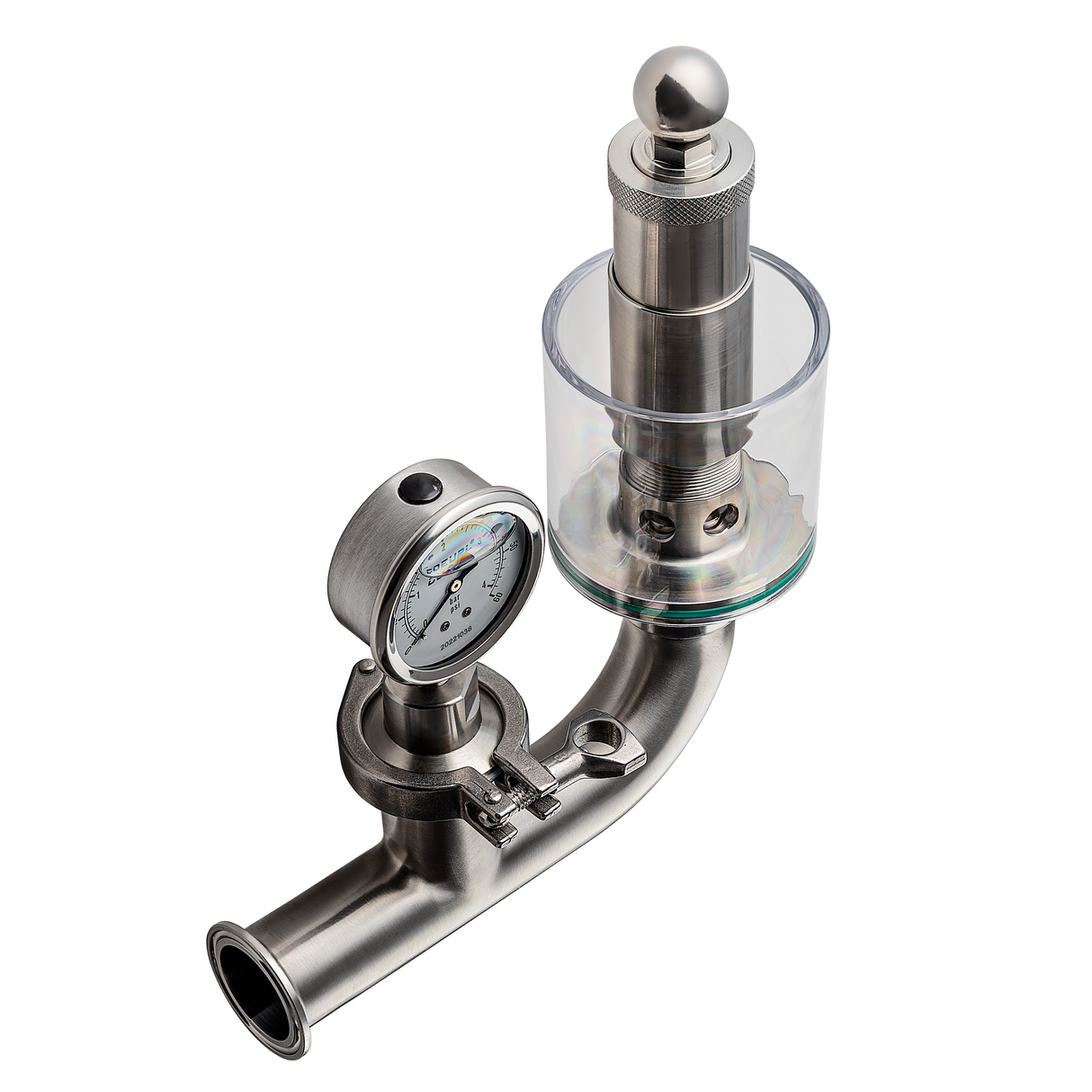 Tri-Clamp Spunding Valve - SS 304