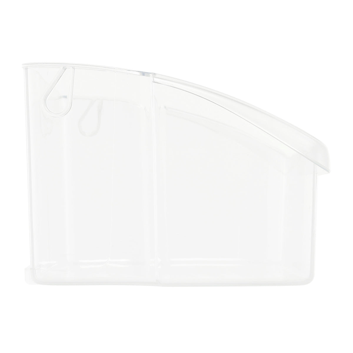 Frigidaire 240324502 Clear Gallon Door Shelf Bin for Refrigerator