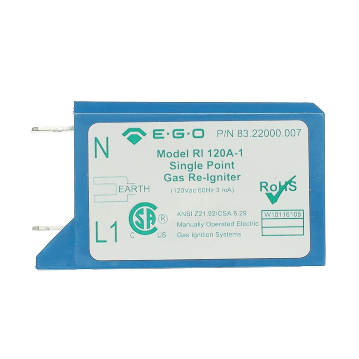 252542 Single Point Reignition Module for Fisher & Paykel/DCS Oven