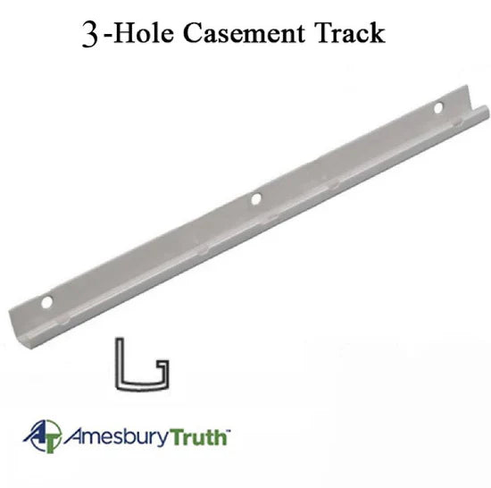 Casement Window Track – 11-3/8", 3-Hole (#30706.8) ADI