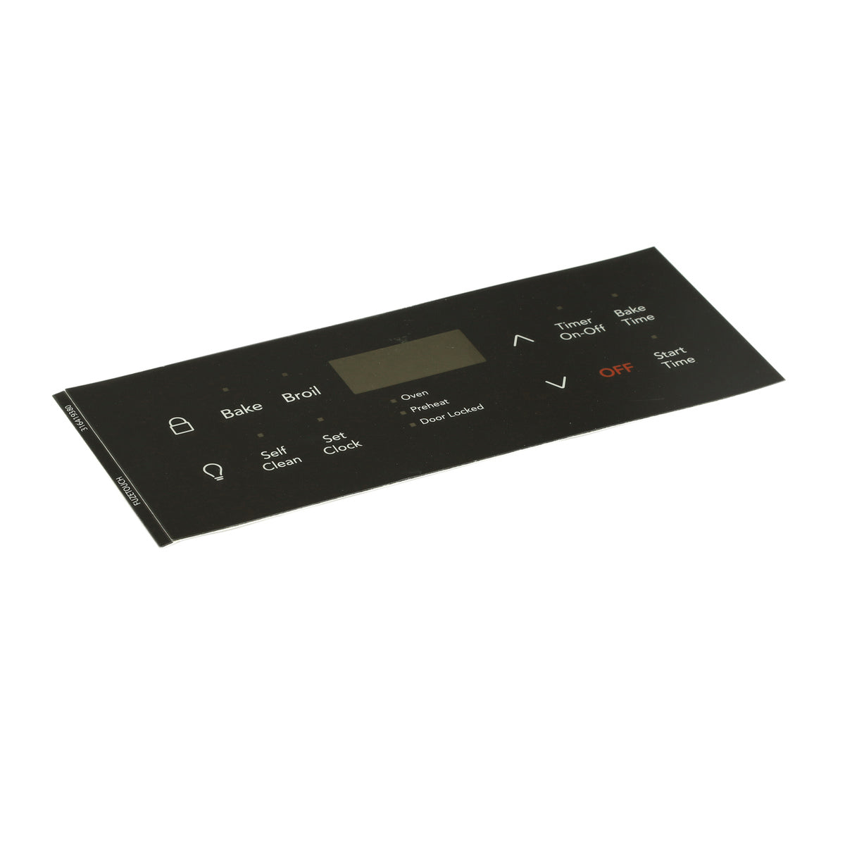 Frigidaire 316419380 Black Oven Range Overlay for ES330