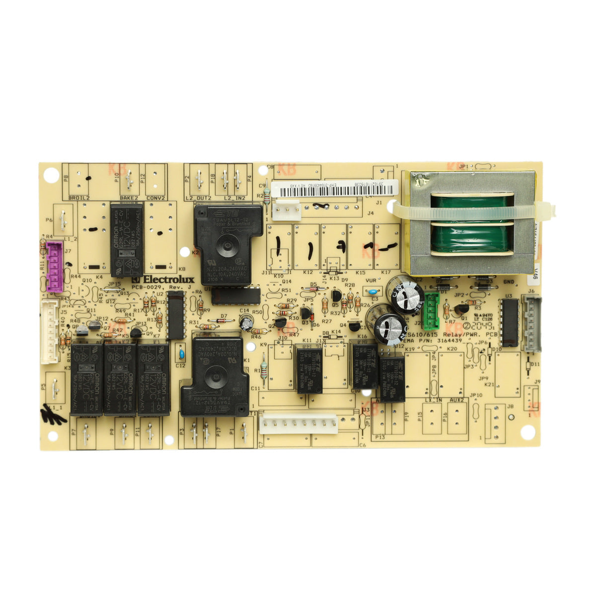 Frigidaire 316443916 Oven Range Relay Control Board Part