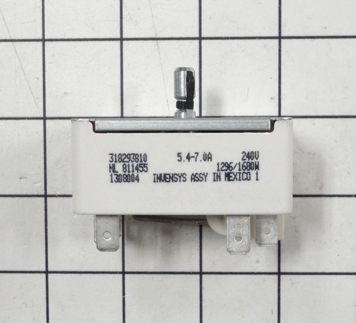 Frigidaire 318293810 Small Surface Element Switch for Cooktop