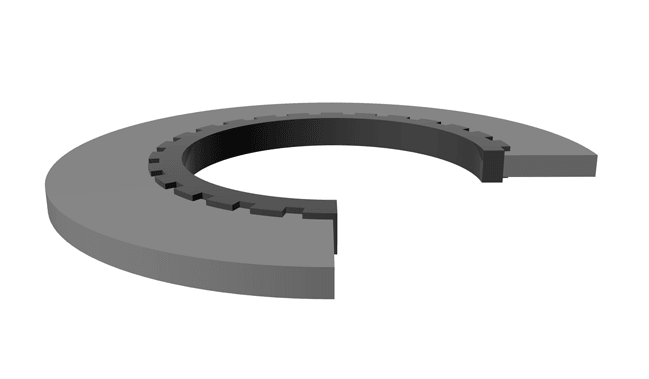 3/4" Stat-O-Seal® (600 Series) - Nitrile/Steel