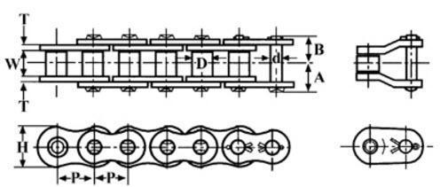 #35 Roller Chain PLI Premium Stainless Steel | RC35-SS (10ft)