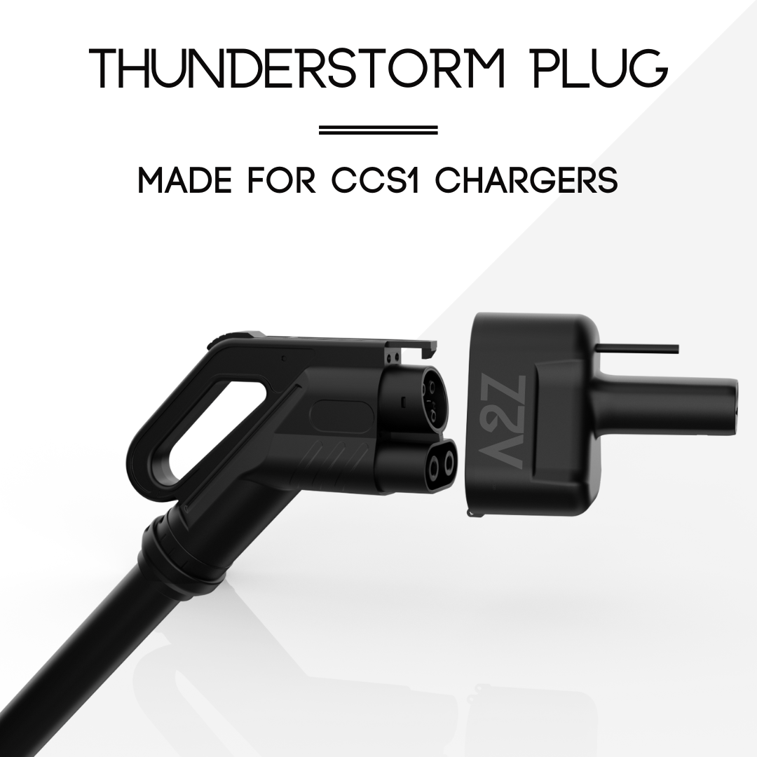 CCS1 Charger To NACS Vehicle | DC | Compatible with Tesla Vehicles & NACS vehicles | UL2252/CSA-C22.2 Certified | The Thunderstorm Adapter
