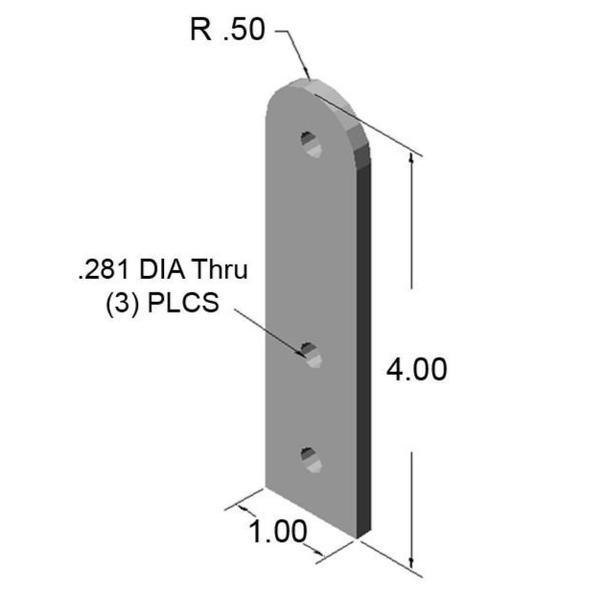 10 Series Extended Straight Pivot Arm