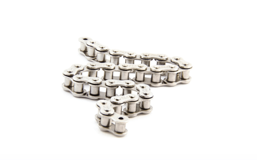 #40 Roller Chain PLI Premium Nickel Plated | RC40-NP (10ft)