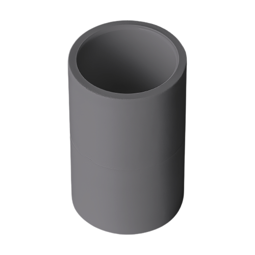 PVC Coupling (Socket) Sch 40 - Grey