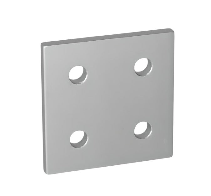4 Hole Joining Plate 2" x 2" x 3/16" | 10 Series Aluminum T-Slot