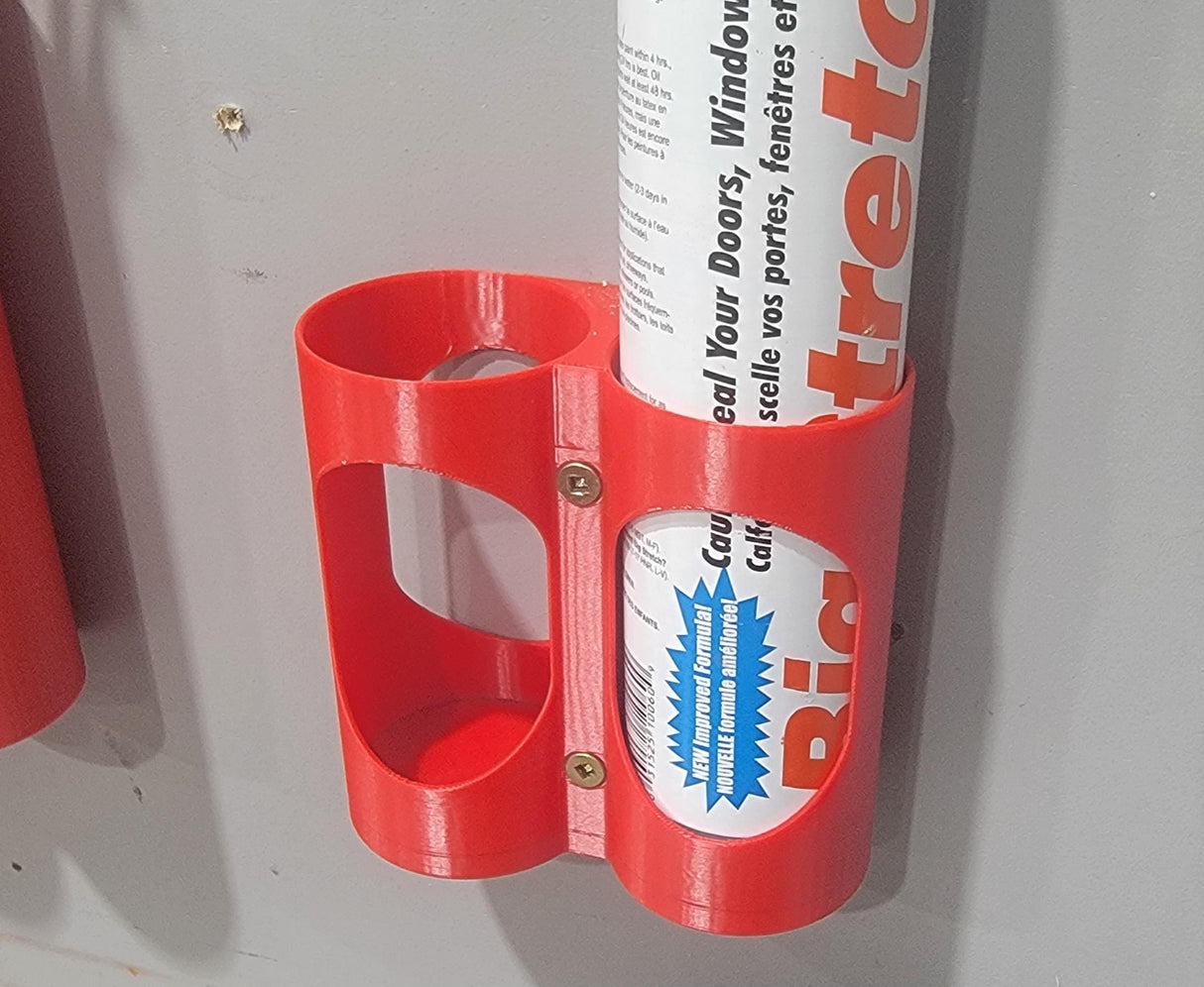Support pour tubes de mastic : Organiseur 2 tubes