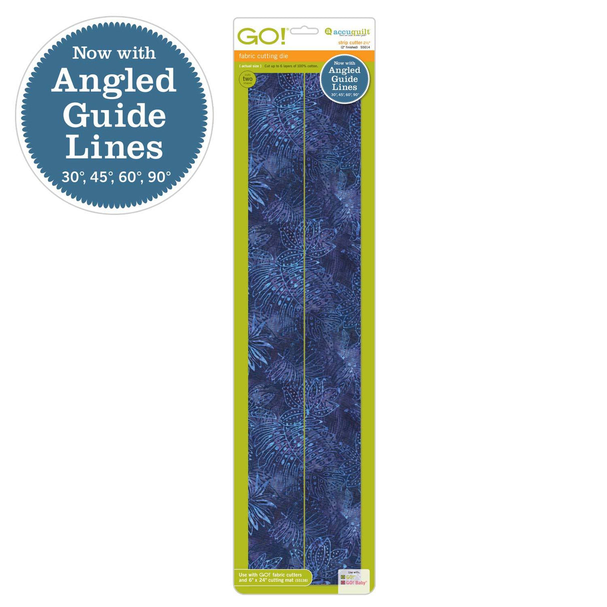 GO! Strip Cutter-2 1/2" (2" Finished) 2
Strips
