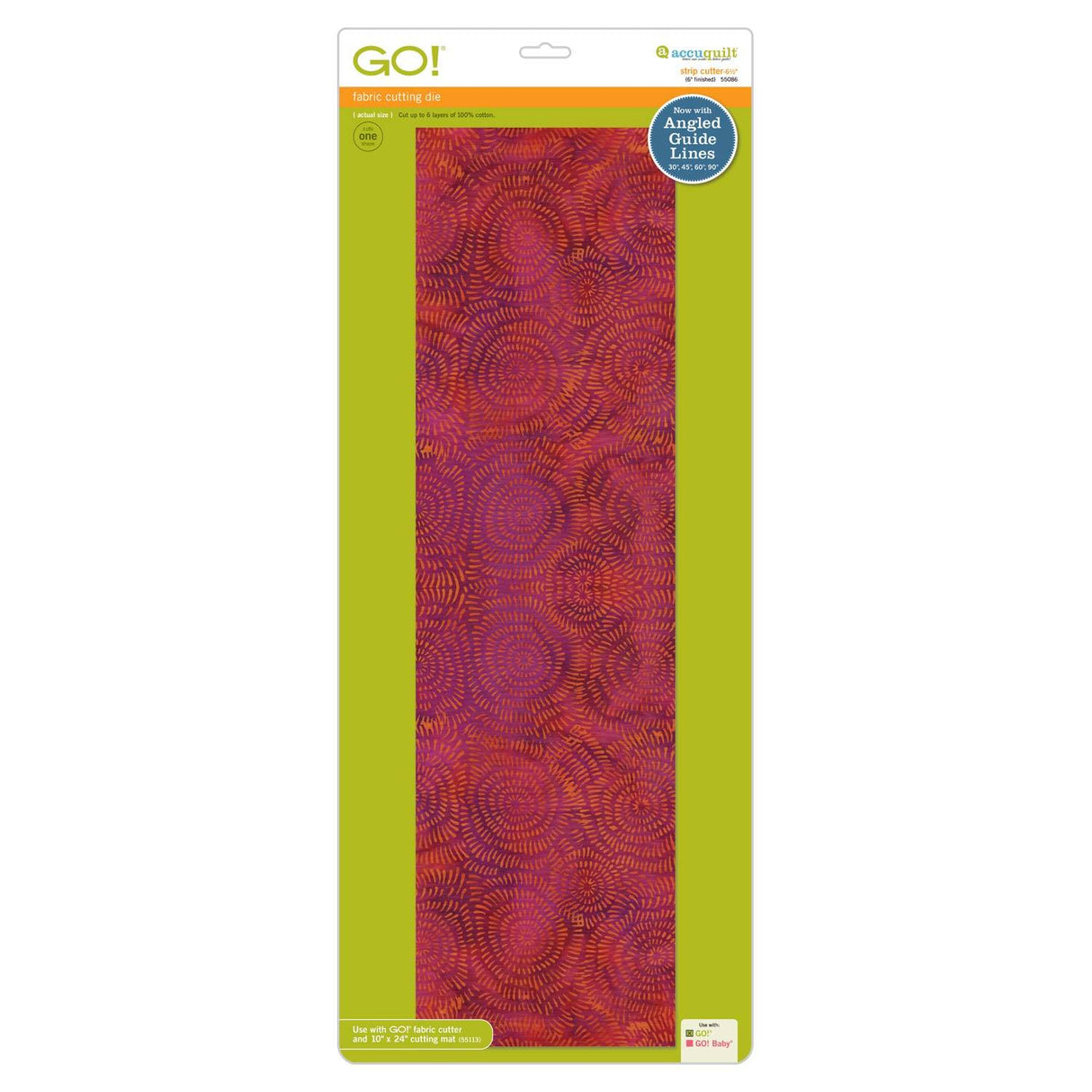GO! Strip Cutter-6 1/2" (6" Finished) 1
Strip