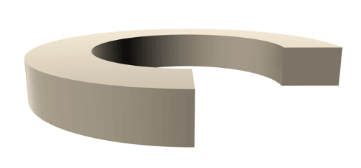 5J-3616 | Caterpillar® Rod Buffer Seal Ring 2.250" x 0.187" - Polyurethane