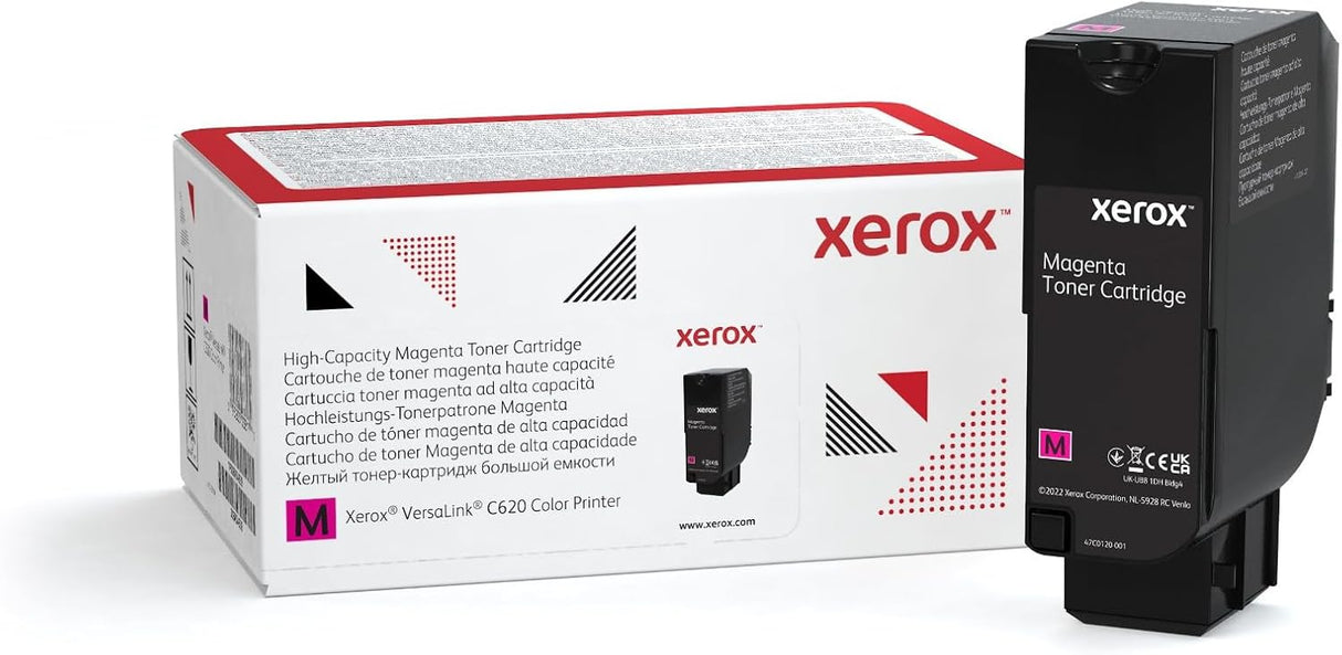 Xerox 006R04626 Toner Cartridge - High Yield - Magenta