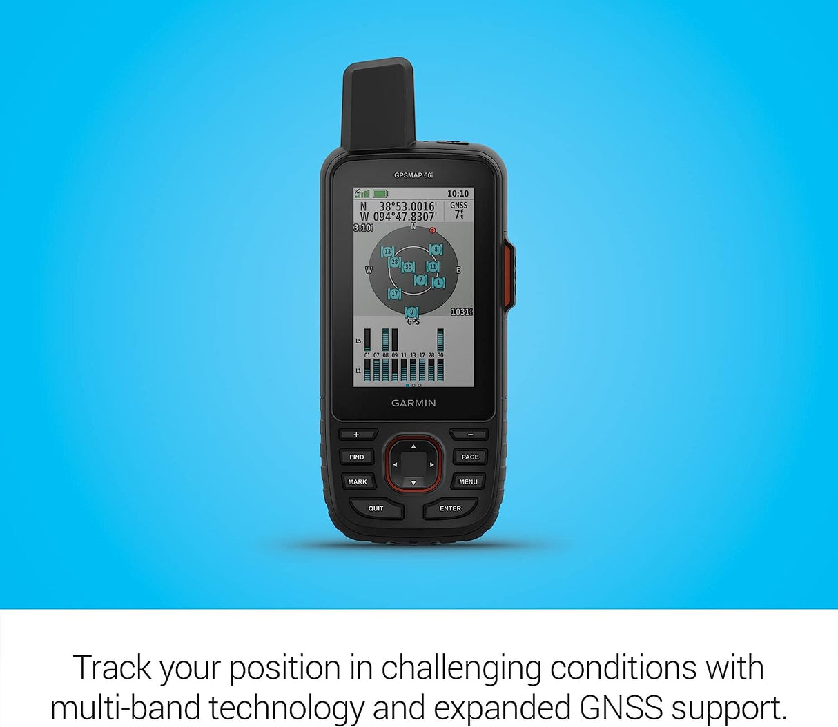 Garmin GPSMAP® 67i Rugged GPS Handheld with inReach® Satellite Technology