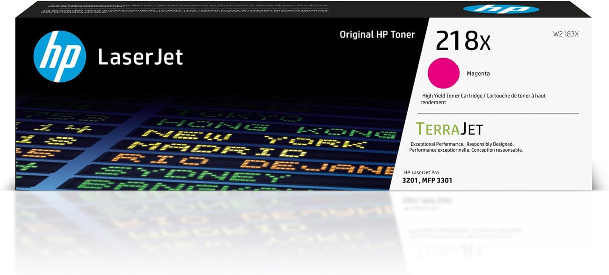 HP 218X Original LaserJet Toner Cartridge - High Yield - Magenta