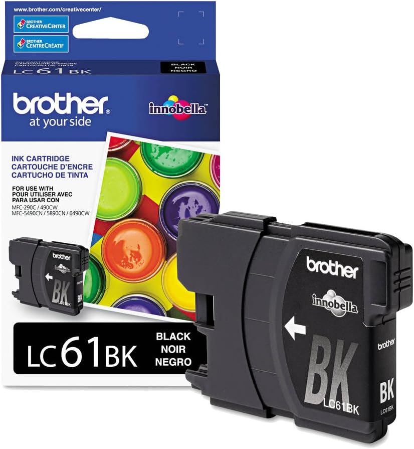 Brother LC61 Black Ink Cartridge (LC61BKS)