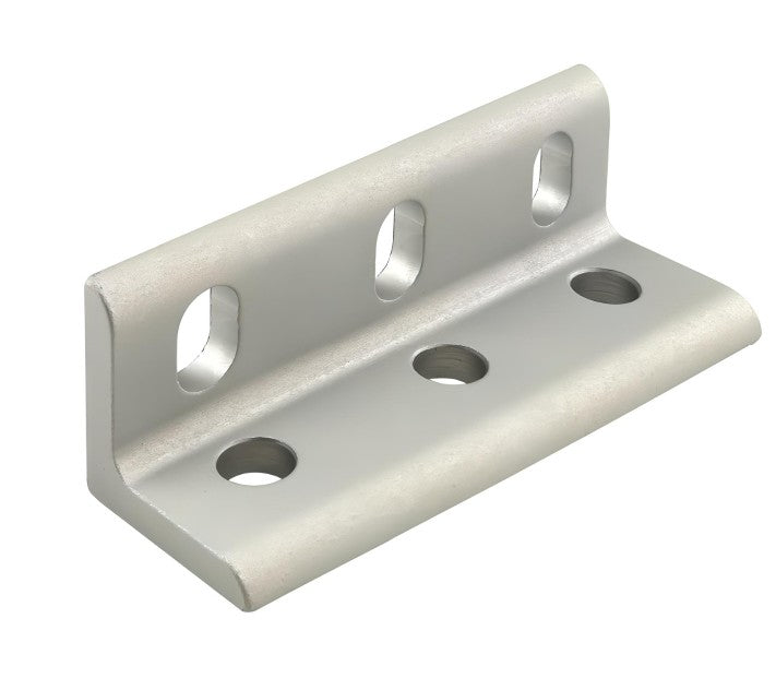 15 Series 6 Hole Horizontal Slotted Inside Corner Bracket