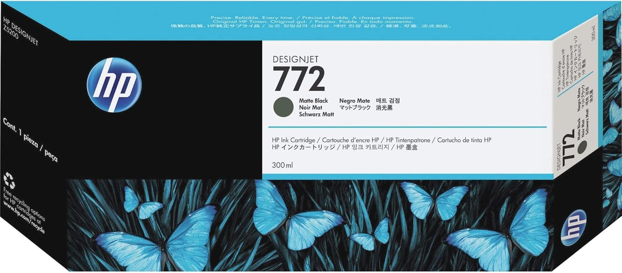 HP 772 (CN635A) 300mL Matte Black Original Ink Cartridge