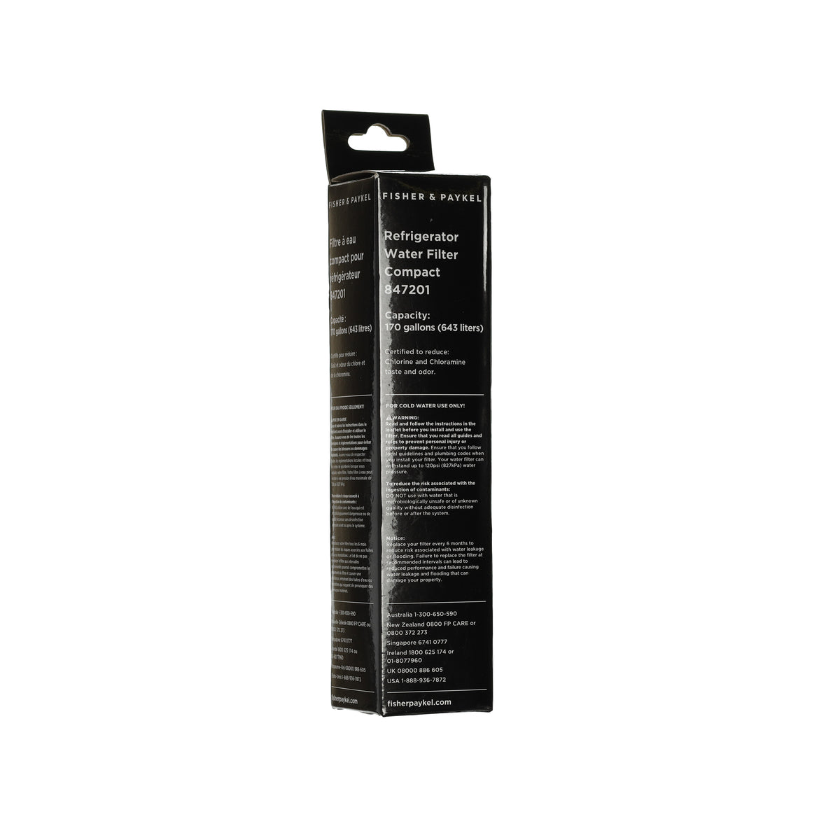 Fisher Paykel 847201 Compact Refrigerator Water Filter FWC4