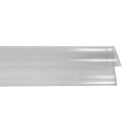 Moulure transparente avec fenêtre pour tablette de broche, 1 ¼” x 47 5/8”
