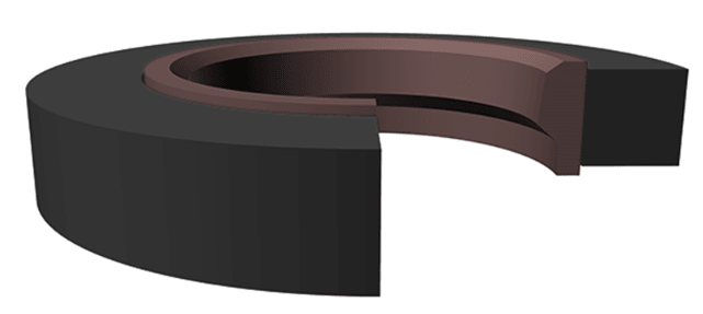 8C-3839 | Caterpillar® Rod Buffer Step Seal 2.500" - Teflon/Nitrile