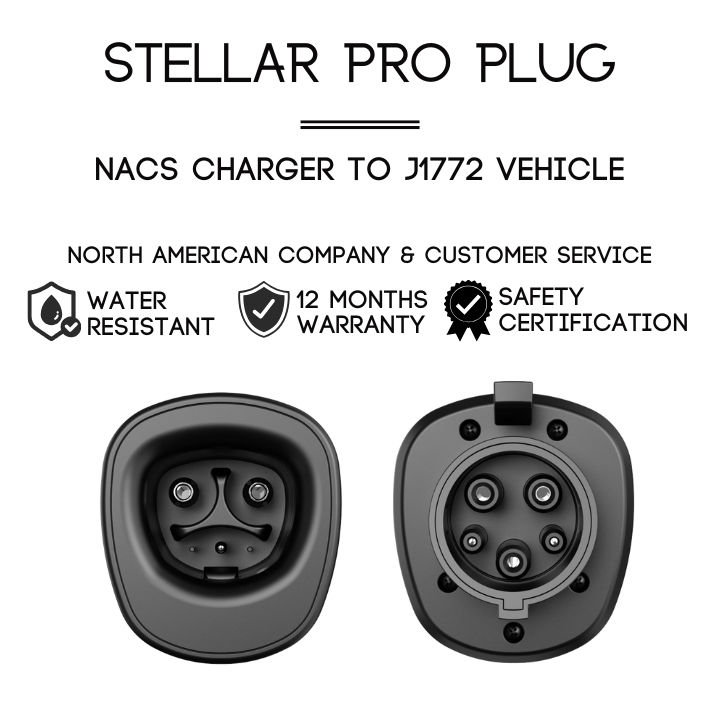 NACS Charger To J1772 Vehicle | AC | The Stellar Pro Adapter