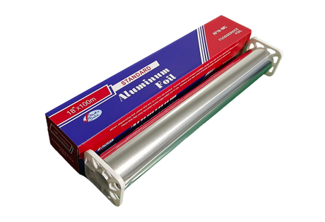 12-Inch Heavy-Duty Aluminum Foil Rolls, 200m Length