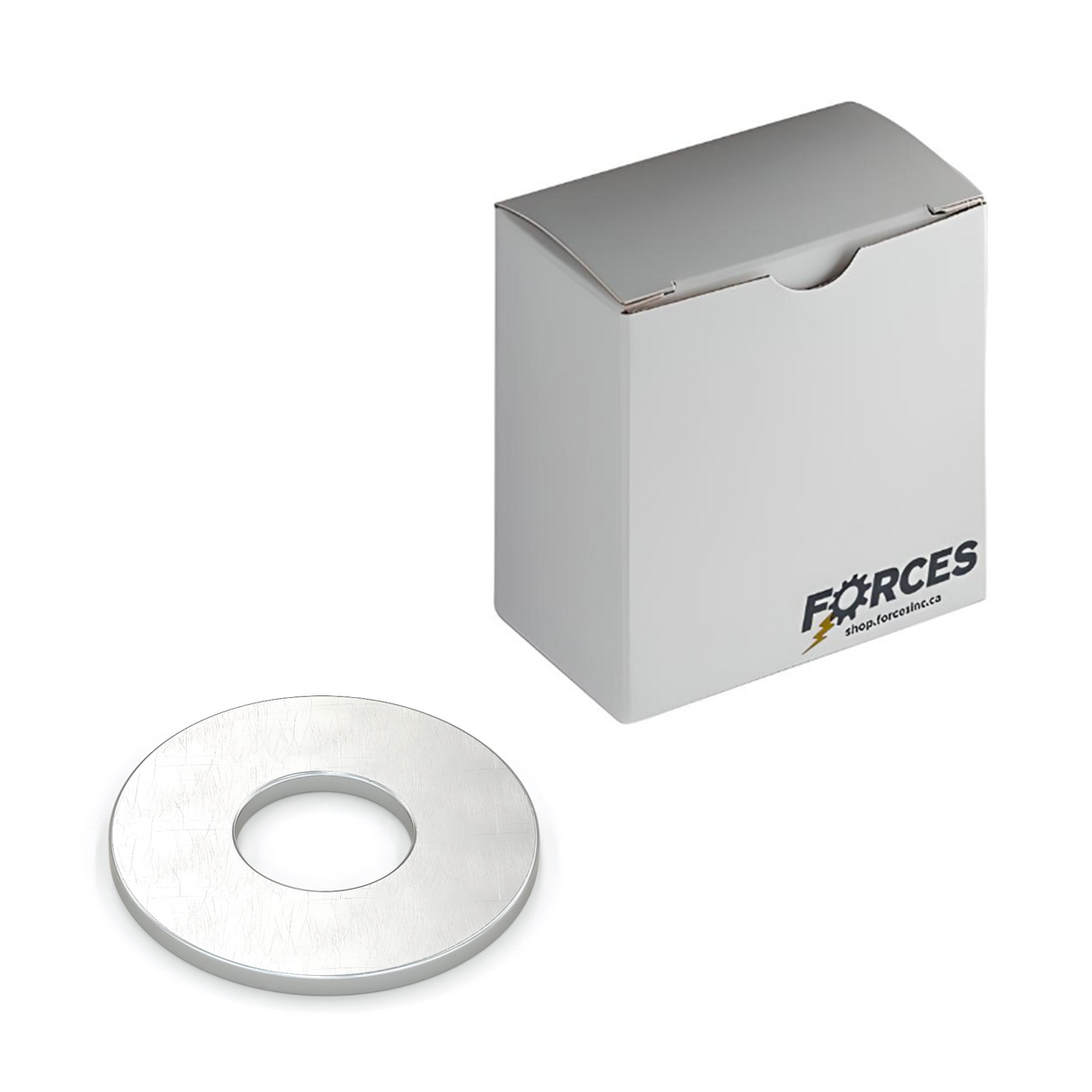 USS Flat Washer #10 x 0.562" O.D. - Zinc Plated