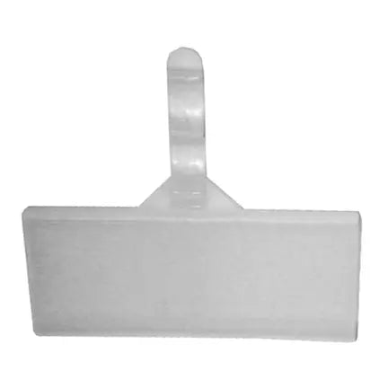 Agrafe avec crochet refermable avec rebord