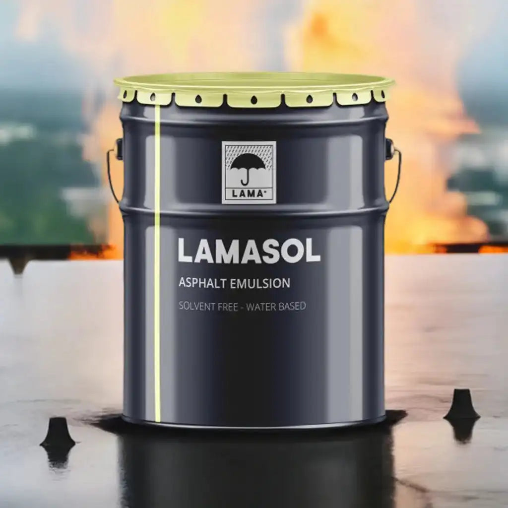 Asphalt Emulsion for Foundation Damp Proofing - Torch-on Primer - LAMASol